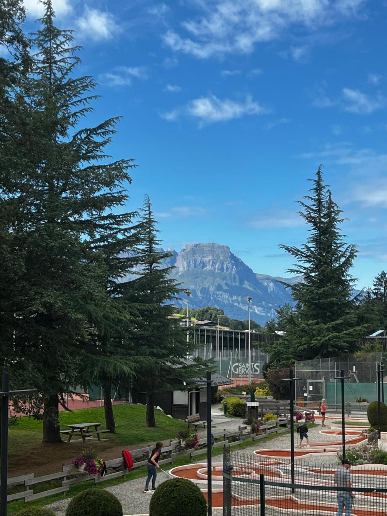 Appartement Dans Chalet - 75 M2 - 4 A 6 Personnes Saint-Gervais-les-Bains Bagian luar foto