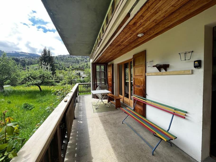 Appartement Dans Chalet - 75 M2 - 4 A 6 Personnes Saint-Gervais-les-Bains Bagian luar foto