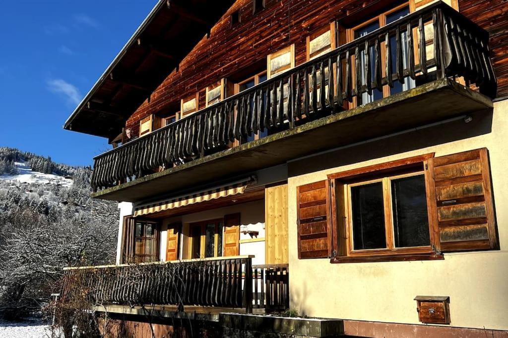 Appartement Dans Chalet - 75 M2 - 4 A 6 Personnes Saint-Gervais-les-Bains Bagian luar foto